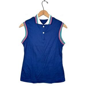 Top Seed | Vintage Golf And Tennis Sleeveless Polo